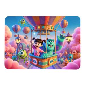 Manteles individuales para mesa monster inc boo y sullivan Mod.Monstruosamente Mágico