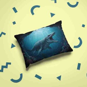 Funda de dinosaurio almohada para niño Mod.Mosasaurus