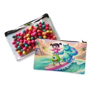 Lapicera de tela con cierre boo monster Mod.Surf Monstruoso