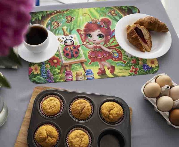 Manteles para mesa decoración de mariposita Mod.Alas de Arte
