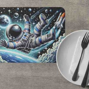 Manteletas decoración astronauta Mod.Viaje Sin Rumbo