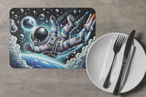 Manteletas decoración astronauta Mod.Viaje Sin Rumbo