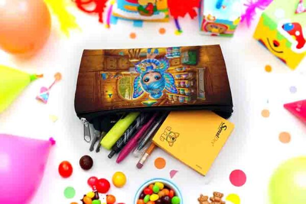 Estucheras de mariposa dulceros fiesta Mod.Galleta Celeste