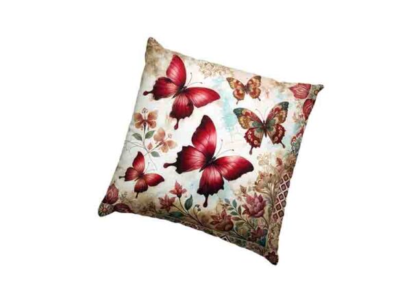 Fundas cojines de flores y mariposas aesthetic Mod.Ala Majestuosa - Image 3