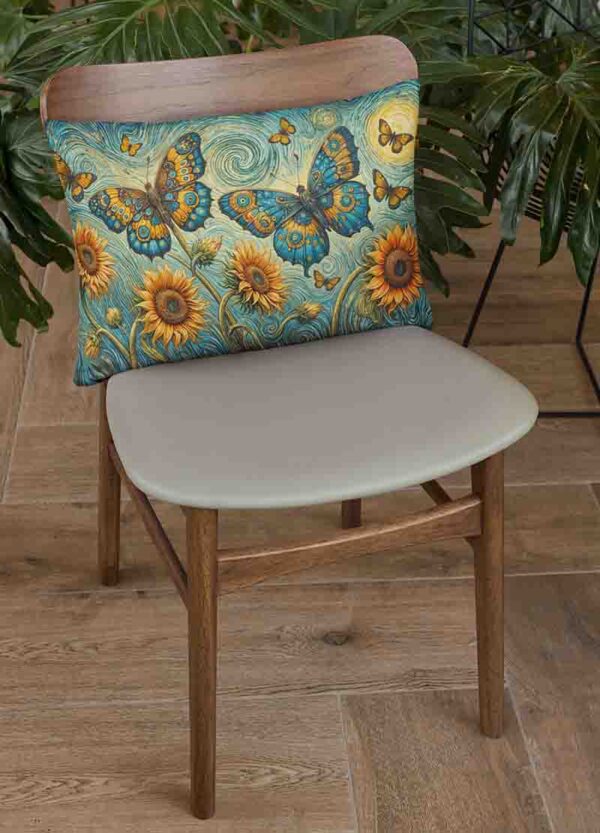 fundas almohadas decorativas para cama mariposas aesthetic  Mod.Aleteo Celestial - Image 2