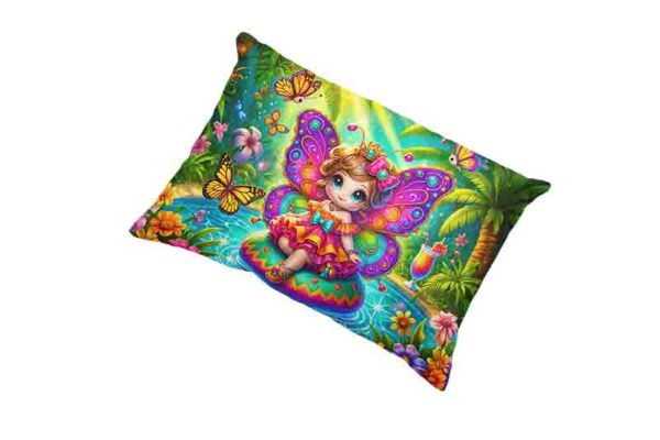 fundas almohadas decorativas para cama mariposas aesthetic  Mod.Aleteo Tropical - Image 3