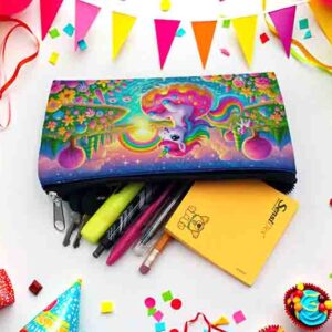 Lapiceras de unicornio recuerdos para fiestas MOD.Amanecer de Caramelo