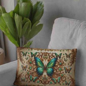 Funda de almohada mariposas aesthetic Mod.Aura Selvática