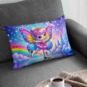 Funda de almohada mariposas aesthetic Mod.Aurora Mágica