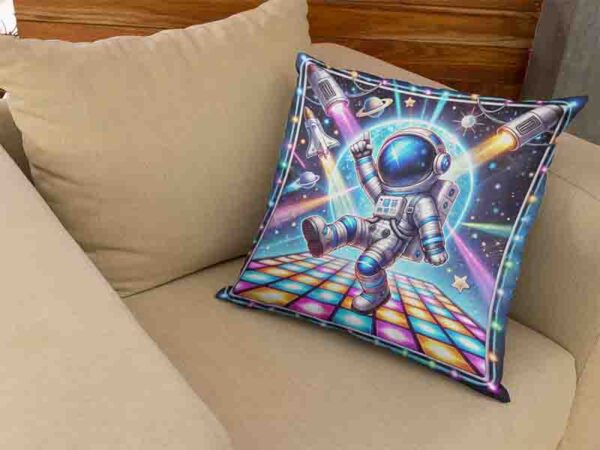Cojin decorativo cama temática espacial Mod.Explorador Interestelar - Image 2