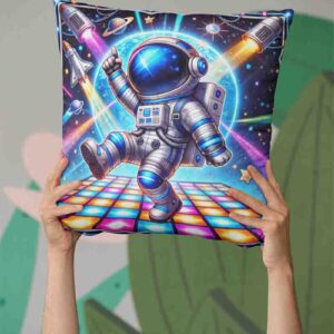Cojin decorativo cama temática espacial Mod.Explorador Interestelar