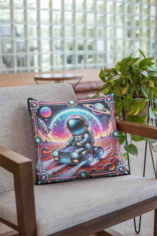 Cojines para niños tematica de astronauta Mod.Carrera Cósmica