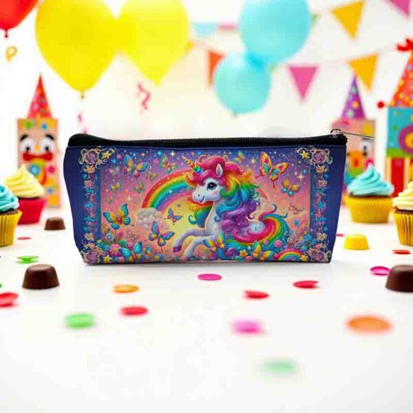 Estuchera de unicornio recuerdos para fiestas infantiles MOD.Cielo de Caramelo