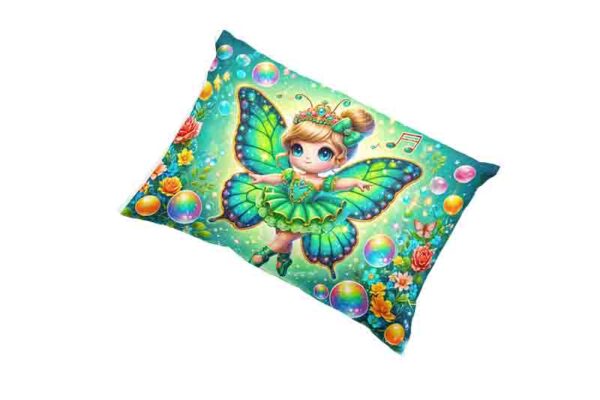 almohada funda con mariposas Mod.Danza Celestial - Image 3