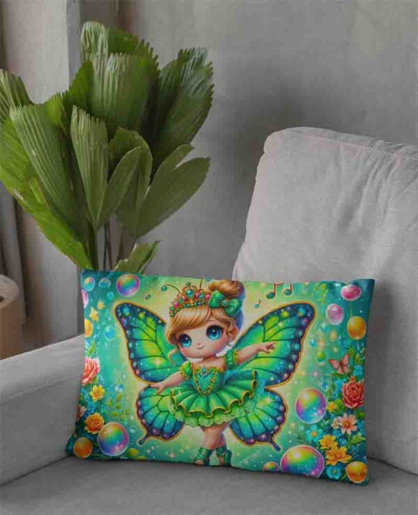 almohada funda con mariposas Mod.Danza Celestial
