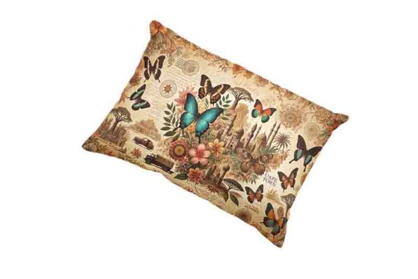 Protector de almohada decoracion de mariposas Mod.Danza de los Oasis
