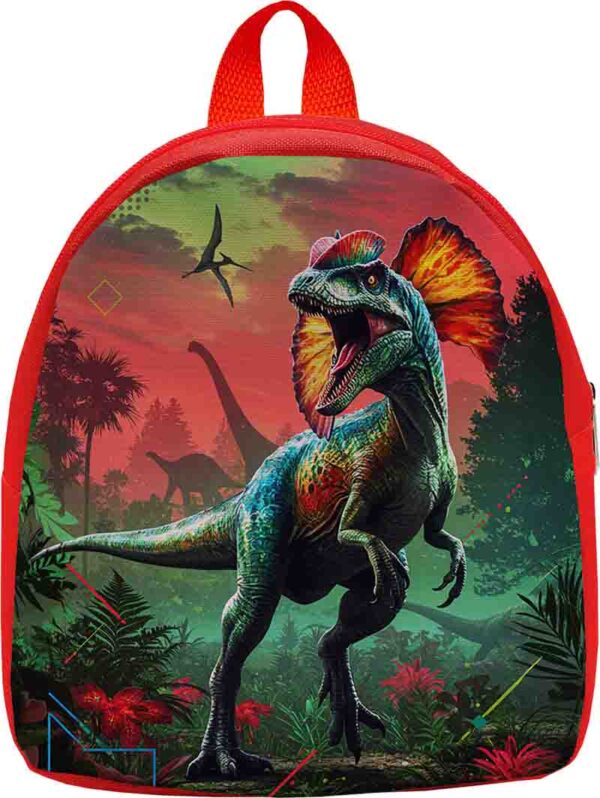 Mochilitas para dulceros de dinosaurios fiesta infantil  Mod.Dilophosaurus