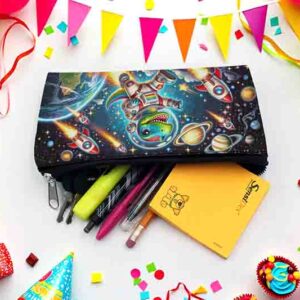 Lapiceras para dulceros recuerdos para fiestas infantiles MOD.Dino Espacial