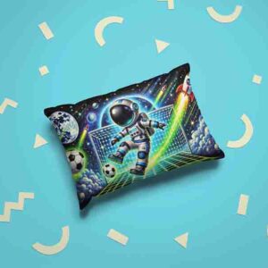Cubre almohadas tematica de astronauta Mod.Diversión Espacial