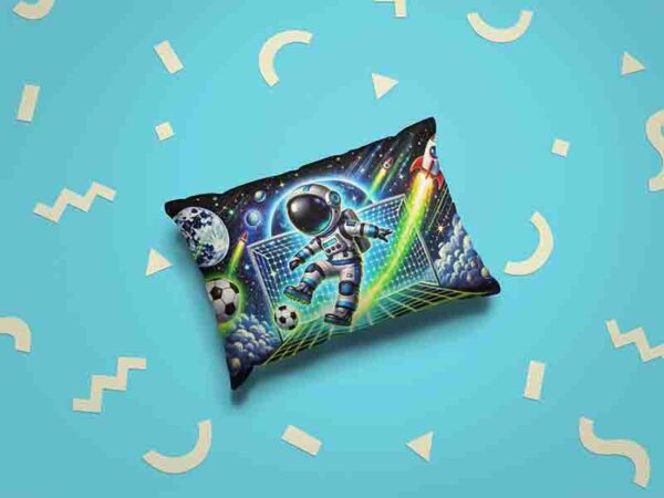 Cubre almohadas tematica de astronauta Mod.Diversión Espacial