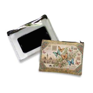 Cosmetiqueras transparente de mariposas Mod.Ecos de Alhambra