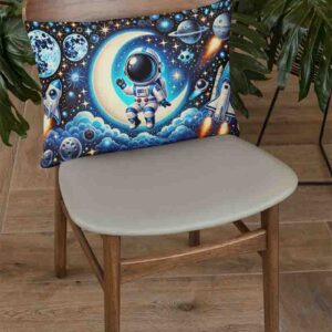 Fundas decorativas para almohadas decoracion astronauta Mod.El Pequeño Explorador
