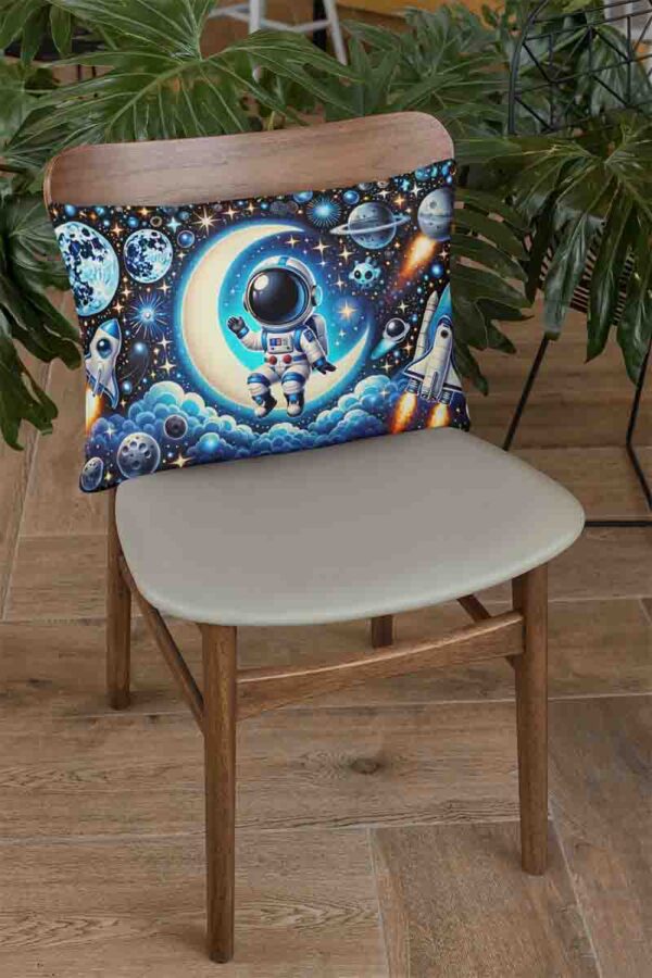 Fundas decorativas para almohadas decoracion astronauta Mod.El Pequeño Explorador