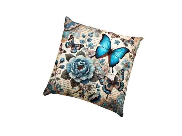 Cojines decorativos para sala de mariposas Mod.Encanto de Época - Image 3