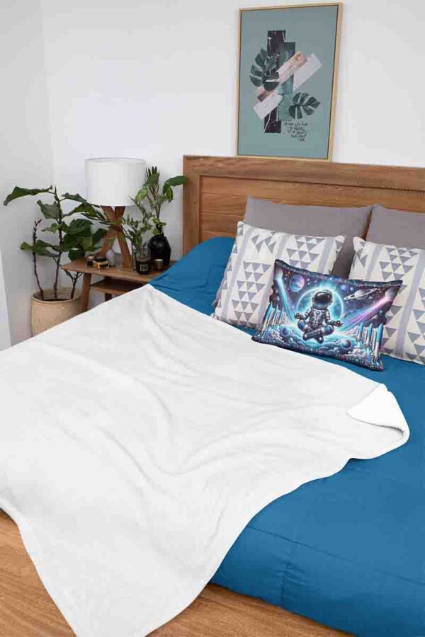 Funda para almohada larga tematica astronauta Mod.Equilibrio Galáctico - Image 2