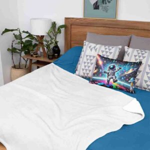 Fundas para almohadas economicas temática astronauta Mod.Galaxia de Colores