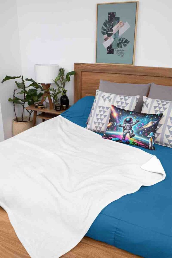 Fundas para almohadas economicas temática astronauta Mod.Galaxia de Colores