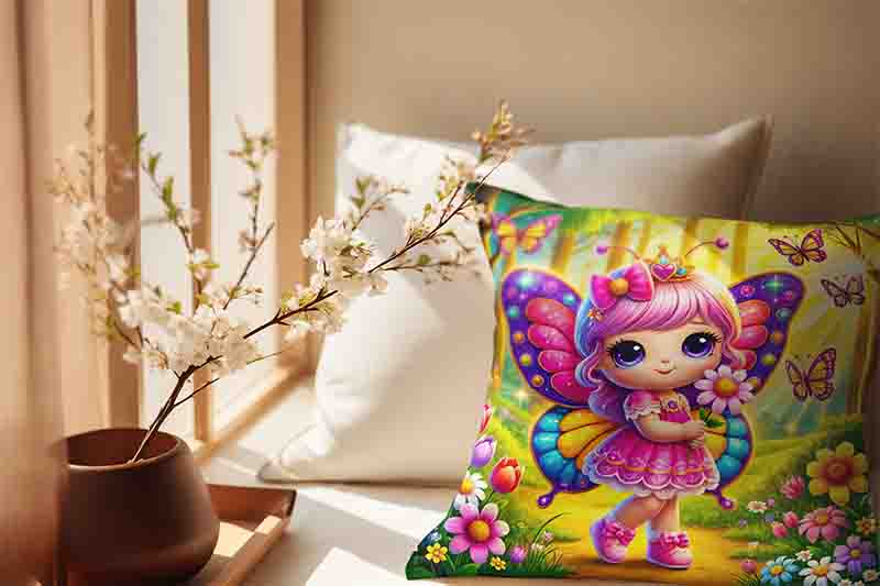 Cojines baratos mariposas decoración Mod.Hada Mágica - Imagen 3