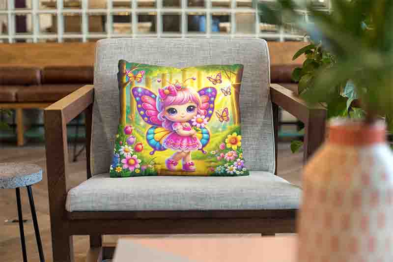 Cojines baratos mariposas decoración Mod.Hada Mágica
