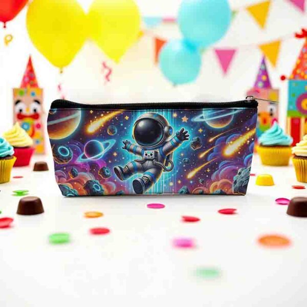 Estucheras de astronauta dulceros fiesta Mod.Libre en el Espacio