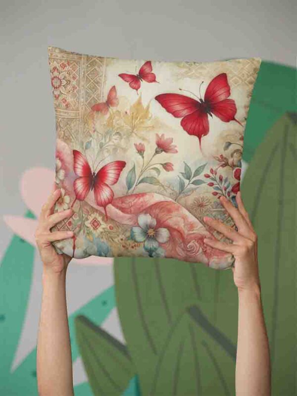 Funda cojines para recamara mariposas decorativas Mod.Mariposa del Recuerdo