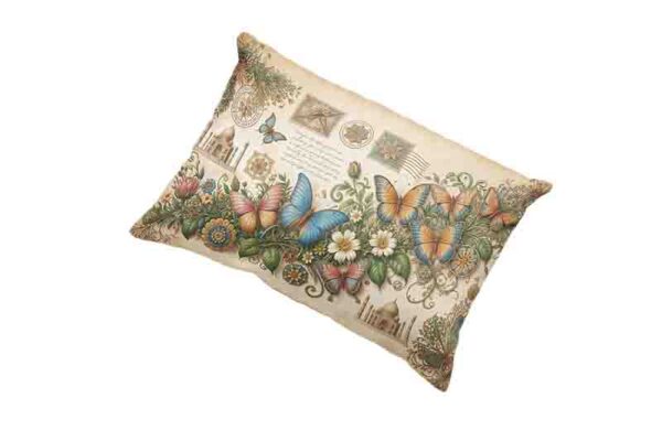 Fundas para almohadas economicas de mariposas Mod.Mariposas de Oriente - Image 3