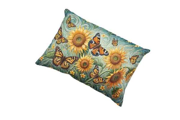 Protector de almohada decoracion de mariposas Mod.Mariposas del Sol - Image 3