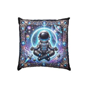 Fundas cojines astronauta decoracion Mod.Meditación Cósmica