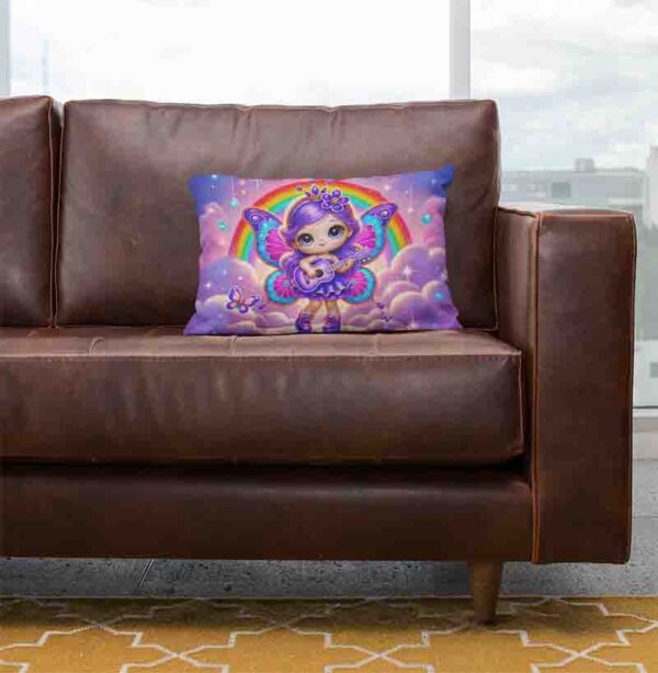 fundas para almohadas economicas de mariposas Mod.Melodía Celestial - Image 2