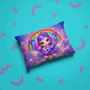 Fundas para almohadas economicas de mariposas Mod.Melodía Celestial