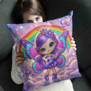 Cojines sofá mariposas para decorar Mod.Melodía de Hada