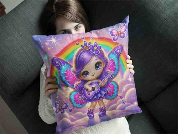Cojines sofá mariposas para decorar Mod.Melodía de Hada