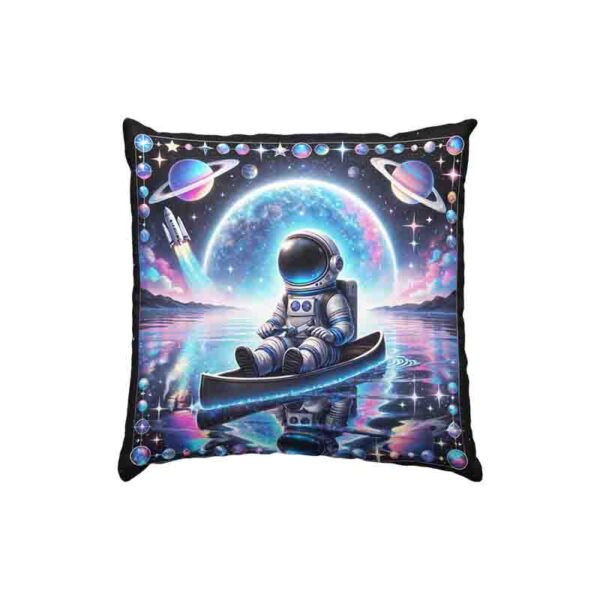 Fundas para cojines decorativos decoracion astronauta Mod.Navegante del Infinito - Image 2