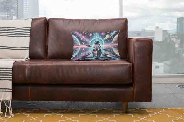 Funda para almohada decoracion espacial Mod.Noche Intergaláctica