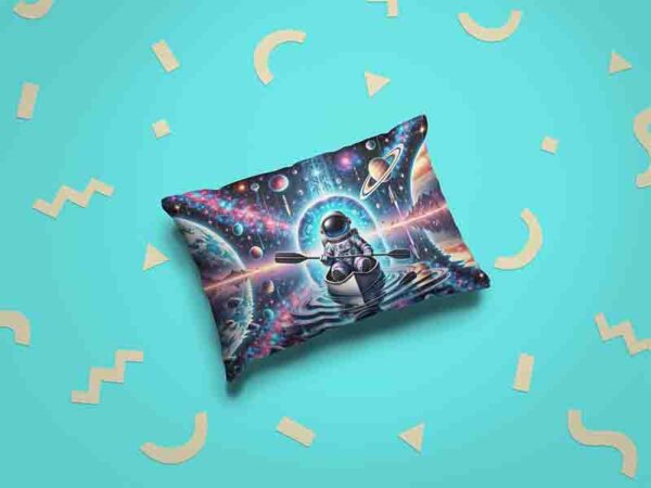 Funda para almohada decoracion espacial Mod.Noche Intergaláctica - Image 2
