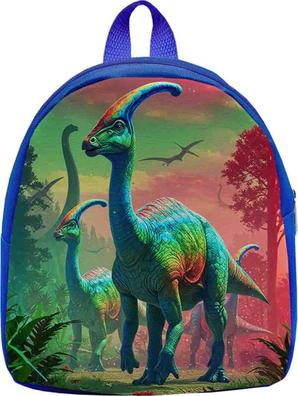 Dulceros mochilas para fiestas infantiles de dinosaurios Mod.Parasaurolophus