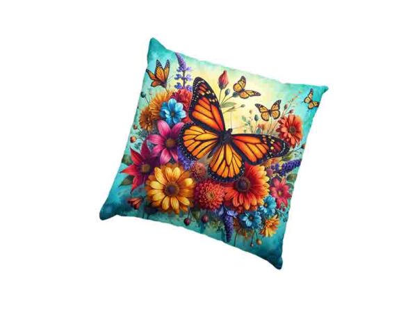 Fundas de cojines para sillones de sala de mariposas Mod.Reina Monarca - Image 3