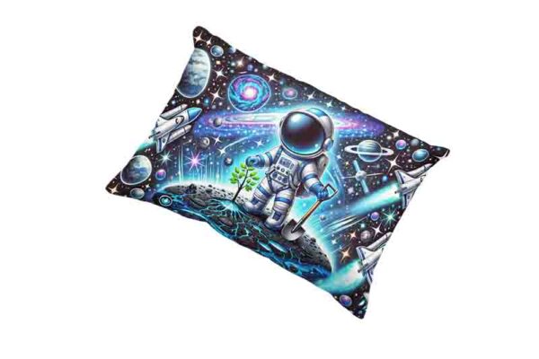 Funda para almohada larga tematica astronauta Mod.Semilla Estelar - Image 3