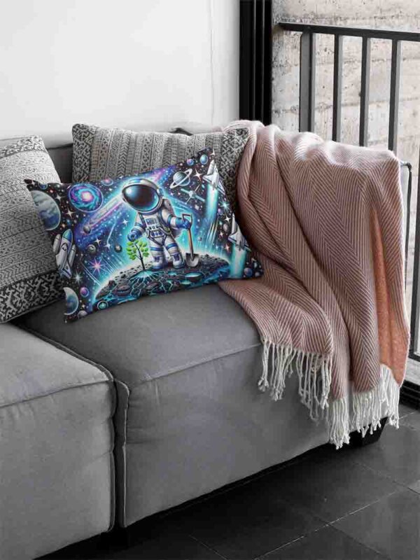 Funda para almohada larga tematica astronauta Mod.Semilla Estelar - Image 2