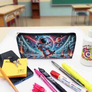 Lapiceras para fiesta temática astronauta Mod.Skate Cósmico